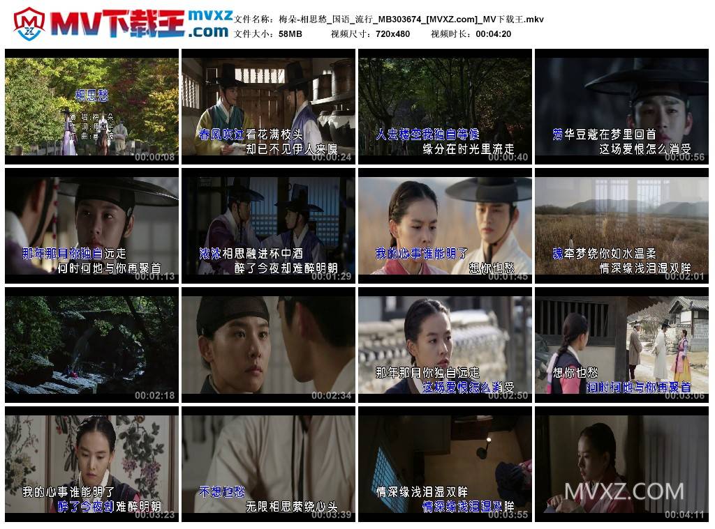 梅朵-相思愁_国语_流行_MB303674